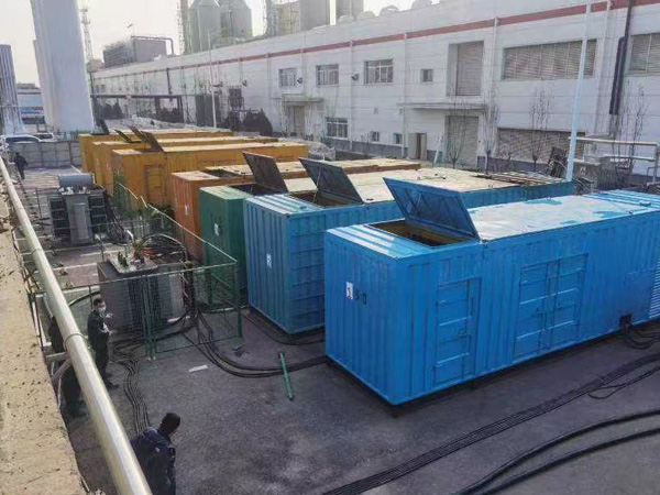 垫江柴油发电机出租案例展示